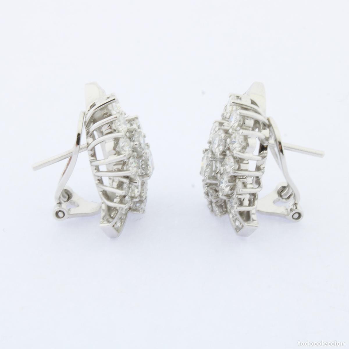 Joyeria: Pendientes vintage con diamantes - Foto 3