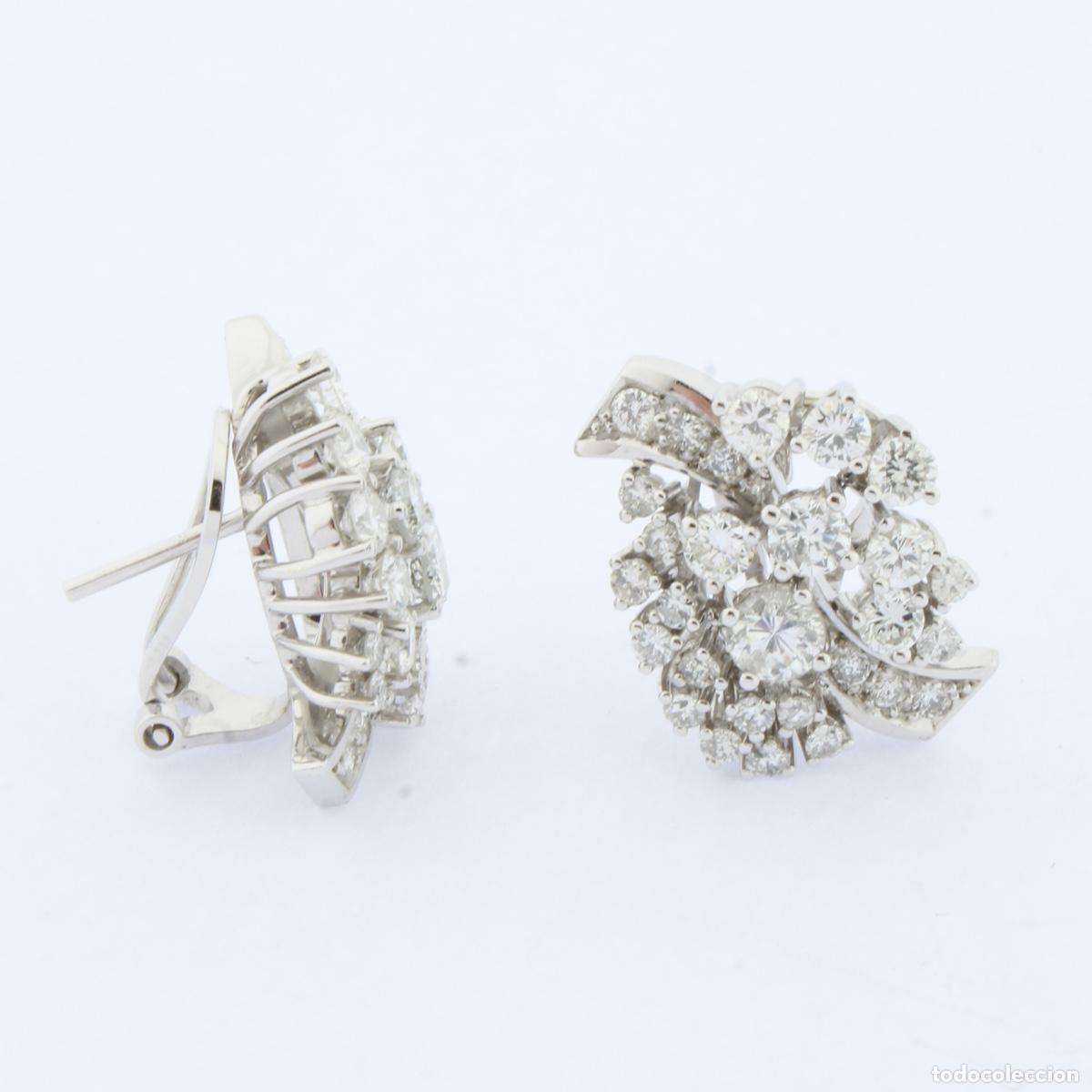 Joyeria: Pendientes vintage con diamantes - Foto 7