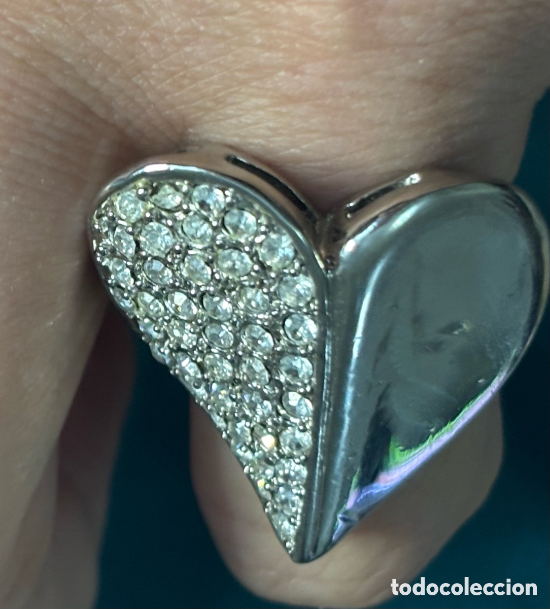 Joyeria: Anillo con forma de coraz&oacute;n - Foto 1