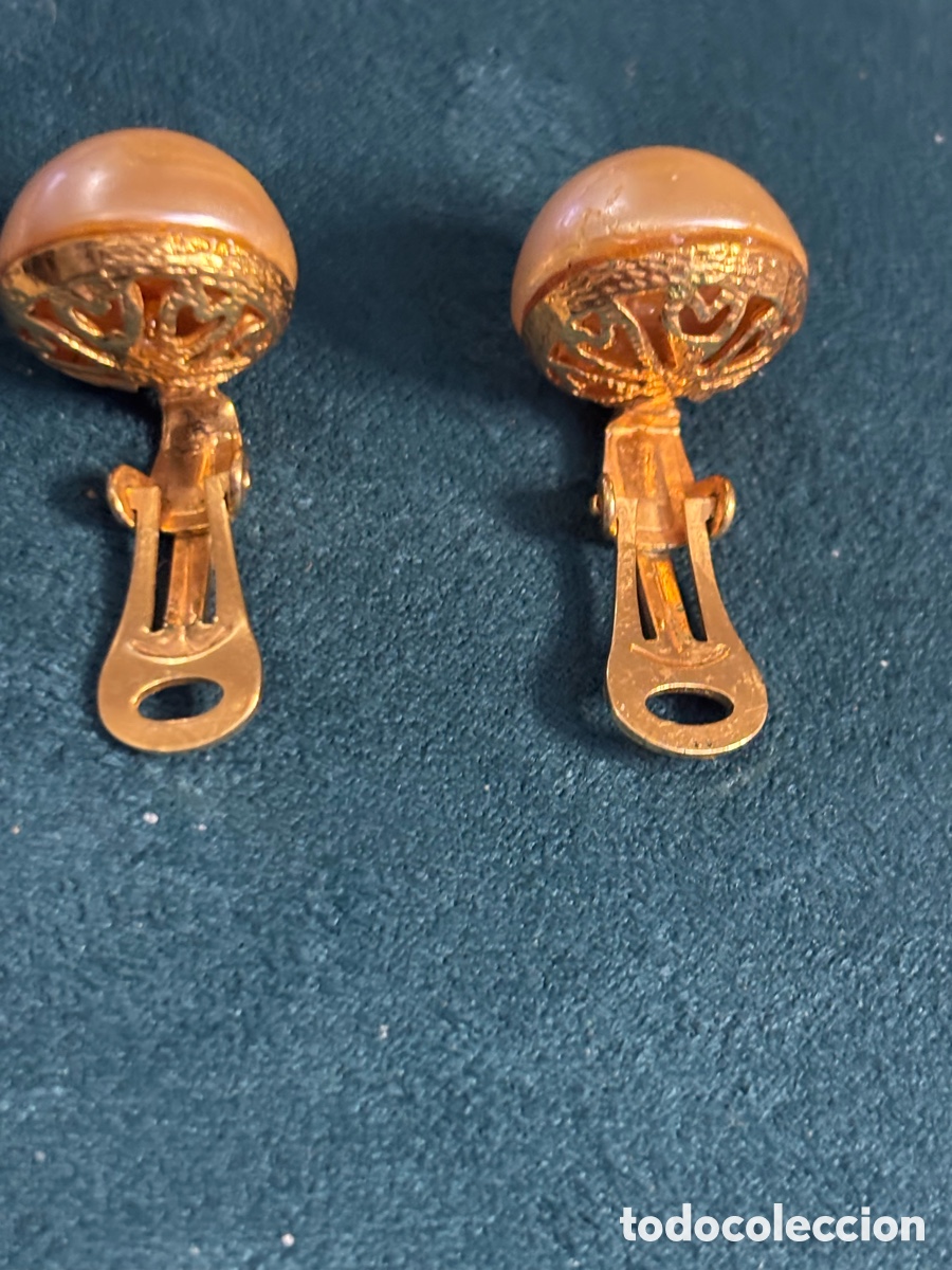 Joyeria: Pendientes de bisuter&iacute;a perla de imitaci&oacute;n - Foto 2