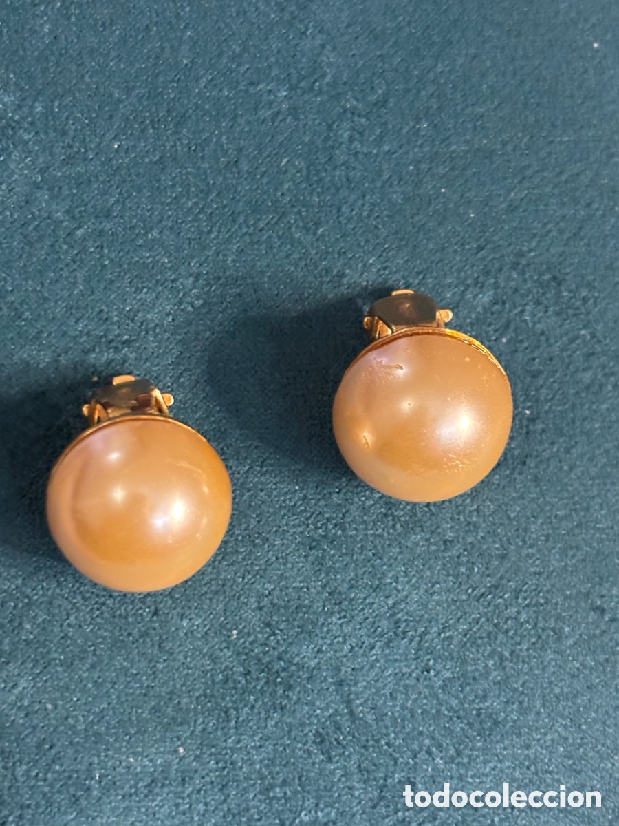 Joyeria: Pendientes de bisuter&iacute;a perla de imitaci&oacute;n - Foto 1