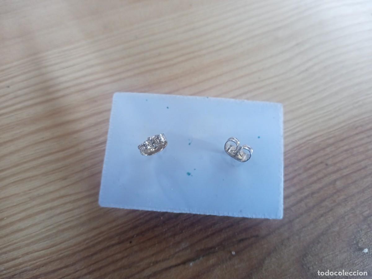Joyeria: BONITOS PENDIENTES PLATEADOS ANTIGUO - Foto 4