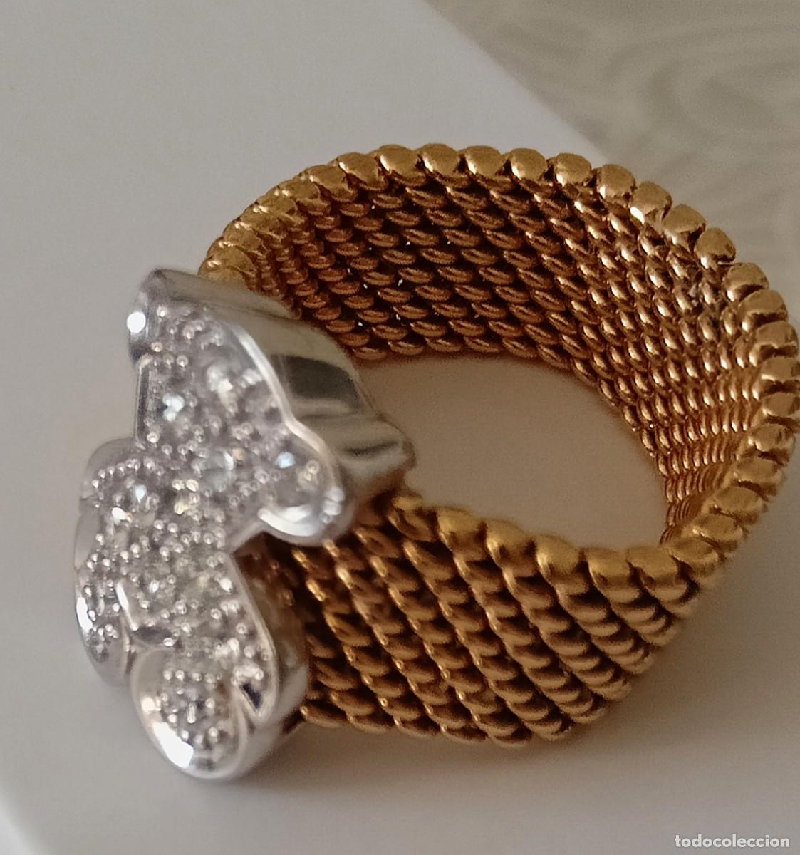 Joyeria: Anillo Oro Blanco Brillantes Tous - Foto 2