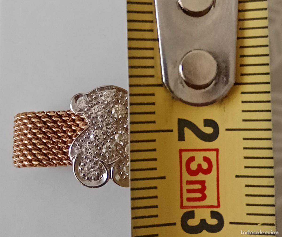 Joyeria: Anillo Oro Blanco Brillantes Tous - Foto 4