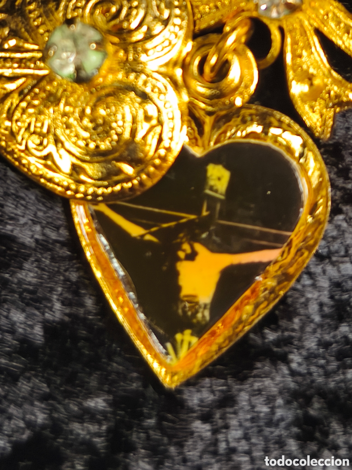 Joyeria: Antigua aguja / relicario - Foto 4