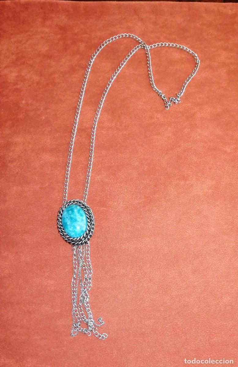 Joyeria: COLLAR PIEDRA TURQUESA. ENVIO INCLUIDO - Foto 1