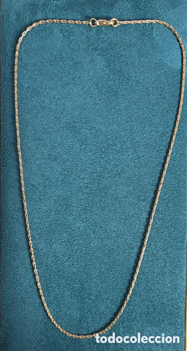 Joyeria: Cadena de metal color dorado - Foto 1