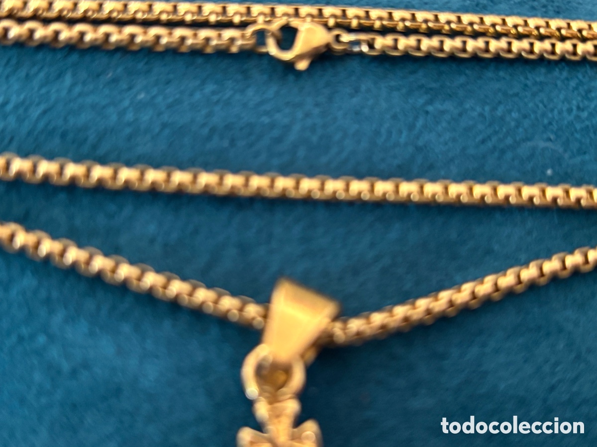 Joyeria: Collar de cadena y colgante calavera - Foto 3