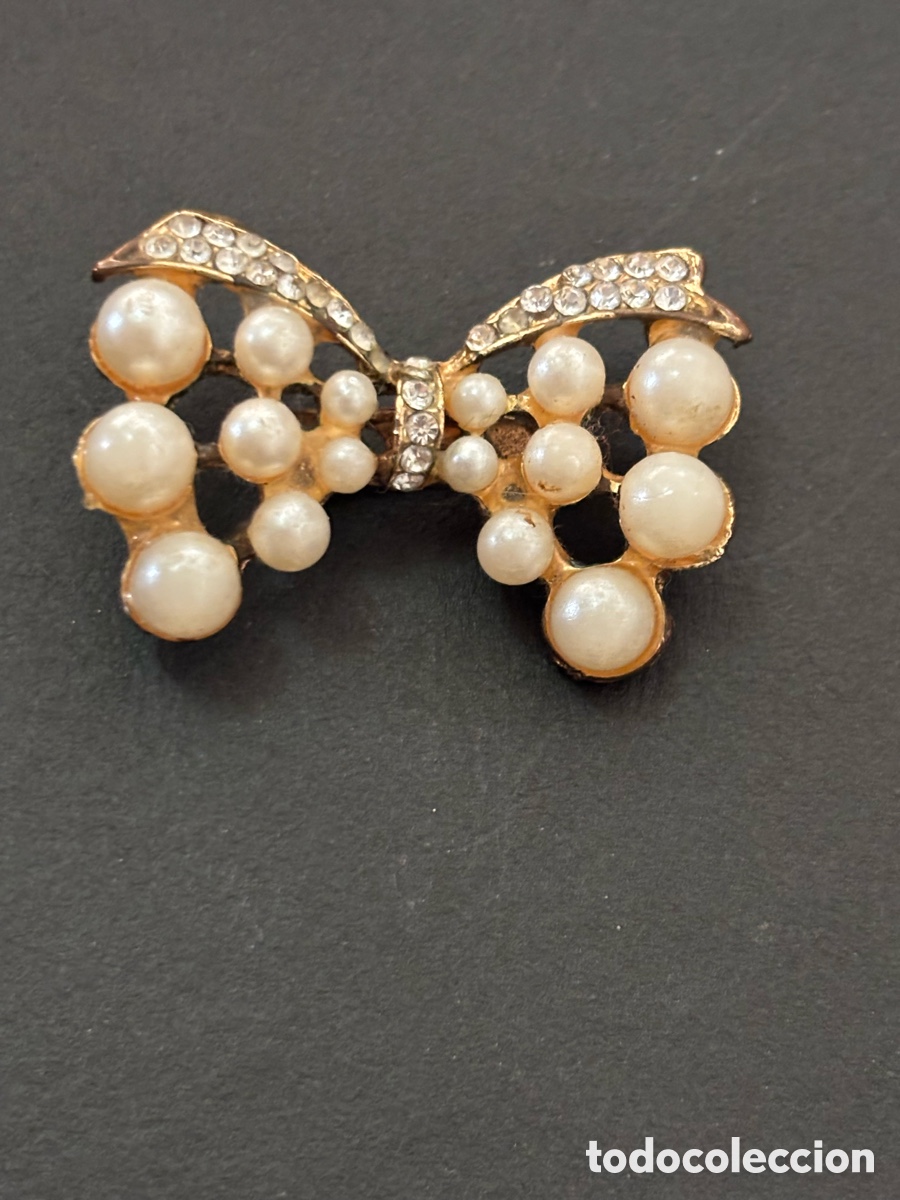 Joyeria: Peque&ntilde;o broche en forma de lazo - Foto 1