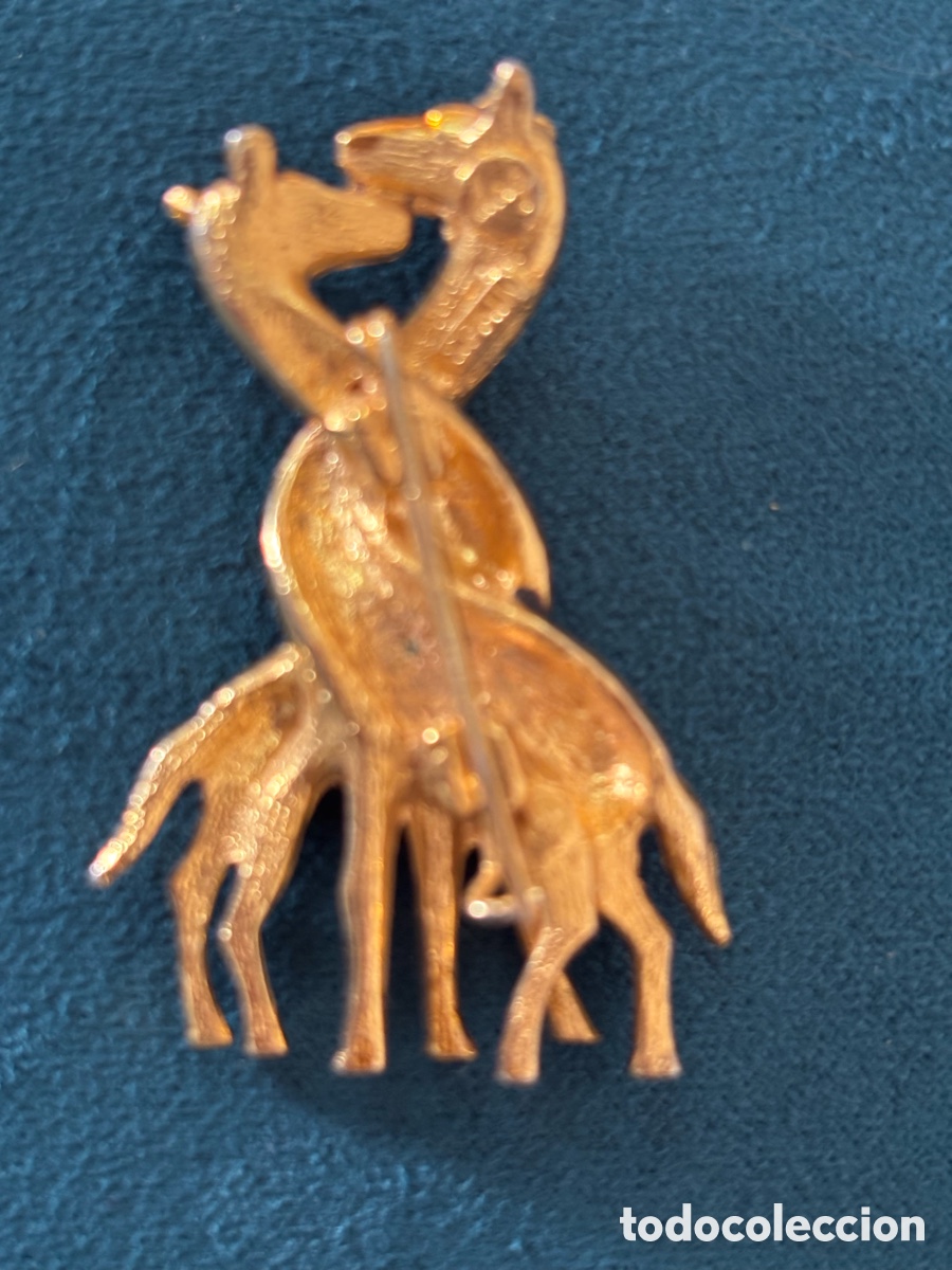 Joyeria: Broche de metal jirafas - Foto 2