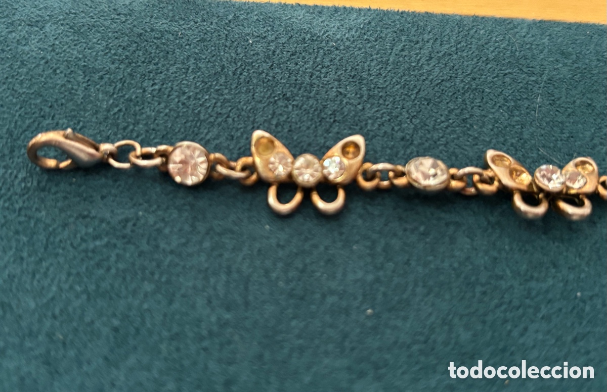 Joyeria: Pulsera de metal mariposas - Foto 2