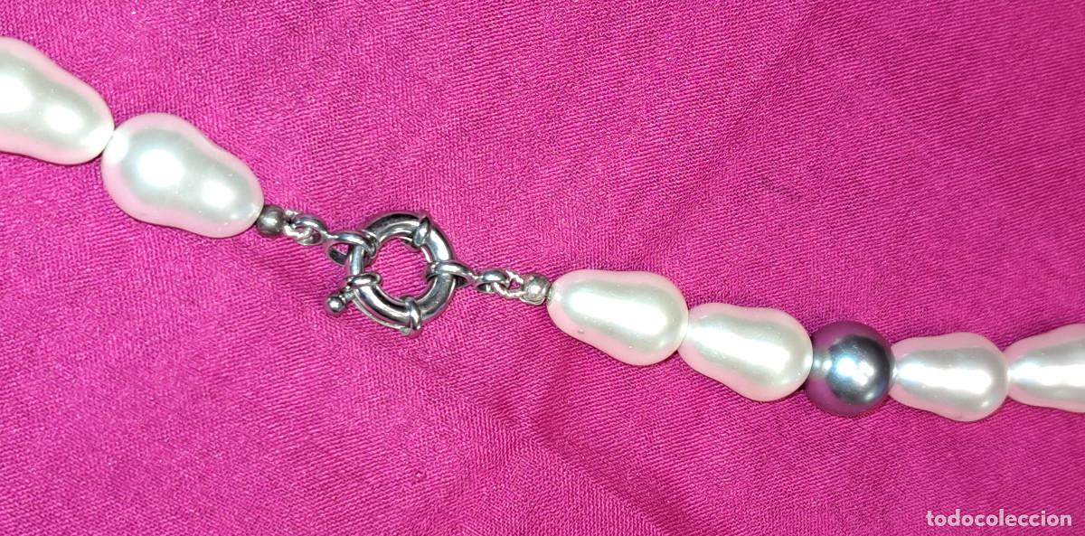 Joyeria: COLLAR CON CIERRE DE PLATA Y PERLAS DE IMITACI&Oacute;N ref G - Foto 11