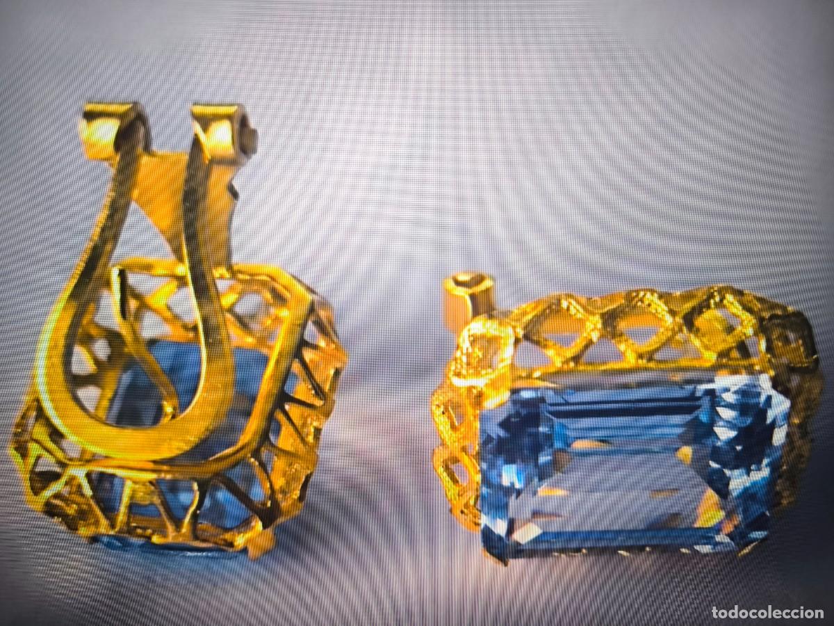 Joyeria: Pendientes de Oro y Aguamarina. - Foto 6