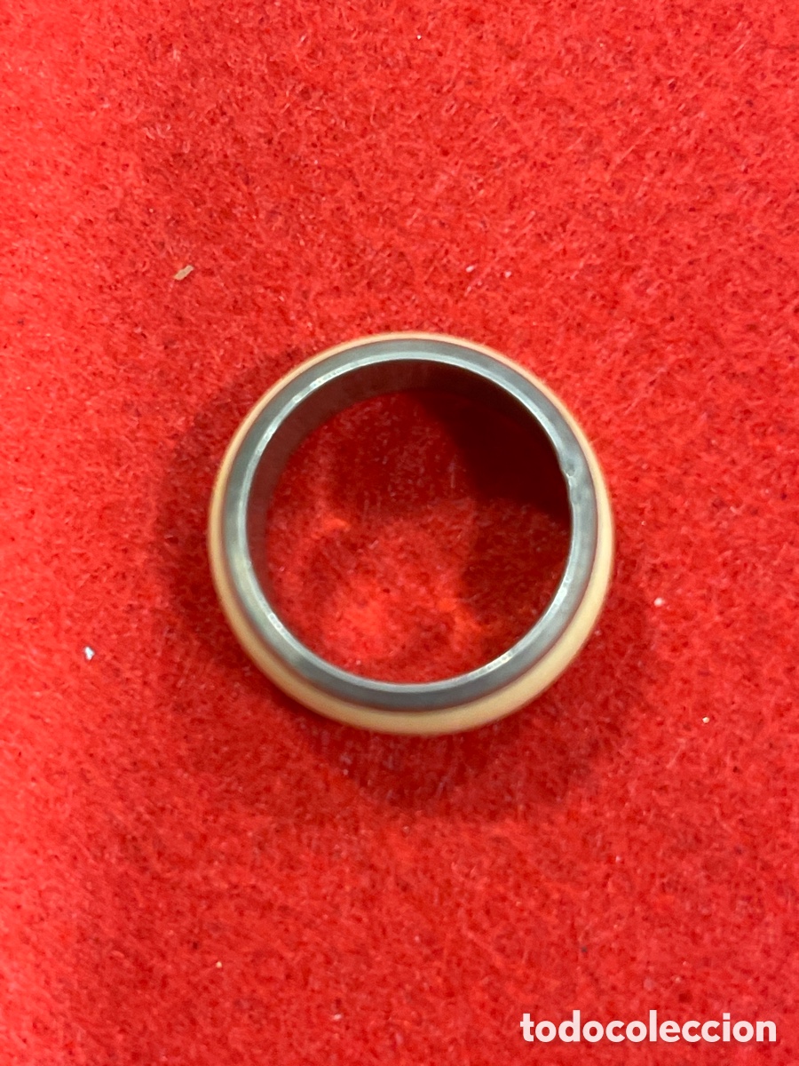 Joyeria: Anillo en plata de ley y hueso. - Foto 3