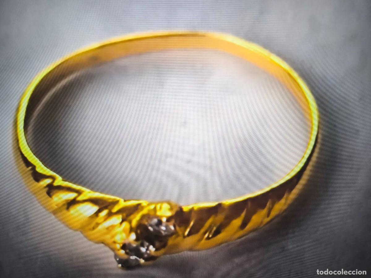 Joyeria: Anillo de oro de 18 kt. Con Diamantes. - Foto 1