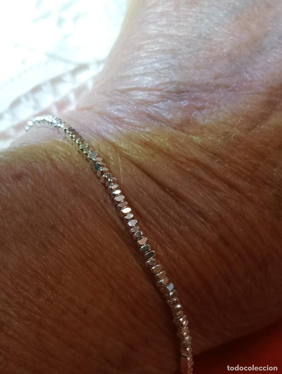 Joyeria: ORIGINAL PULSERA DE PLATA MACIZA DE LEY (SIN USAR) - Foto 4
