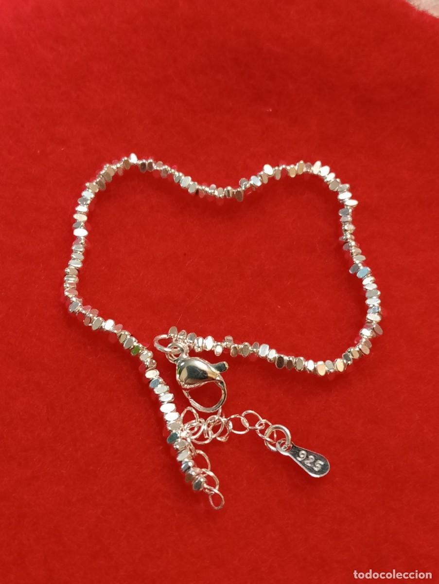 Joyeria: ORIGINAL PULSERA DE PLATA MACIZA DE LEY (SIN USAR) - Foto 5
