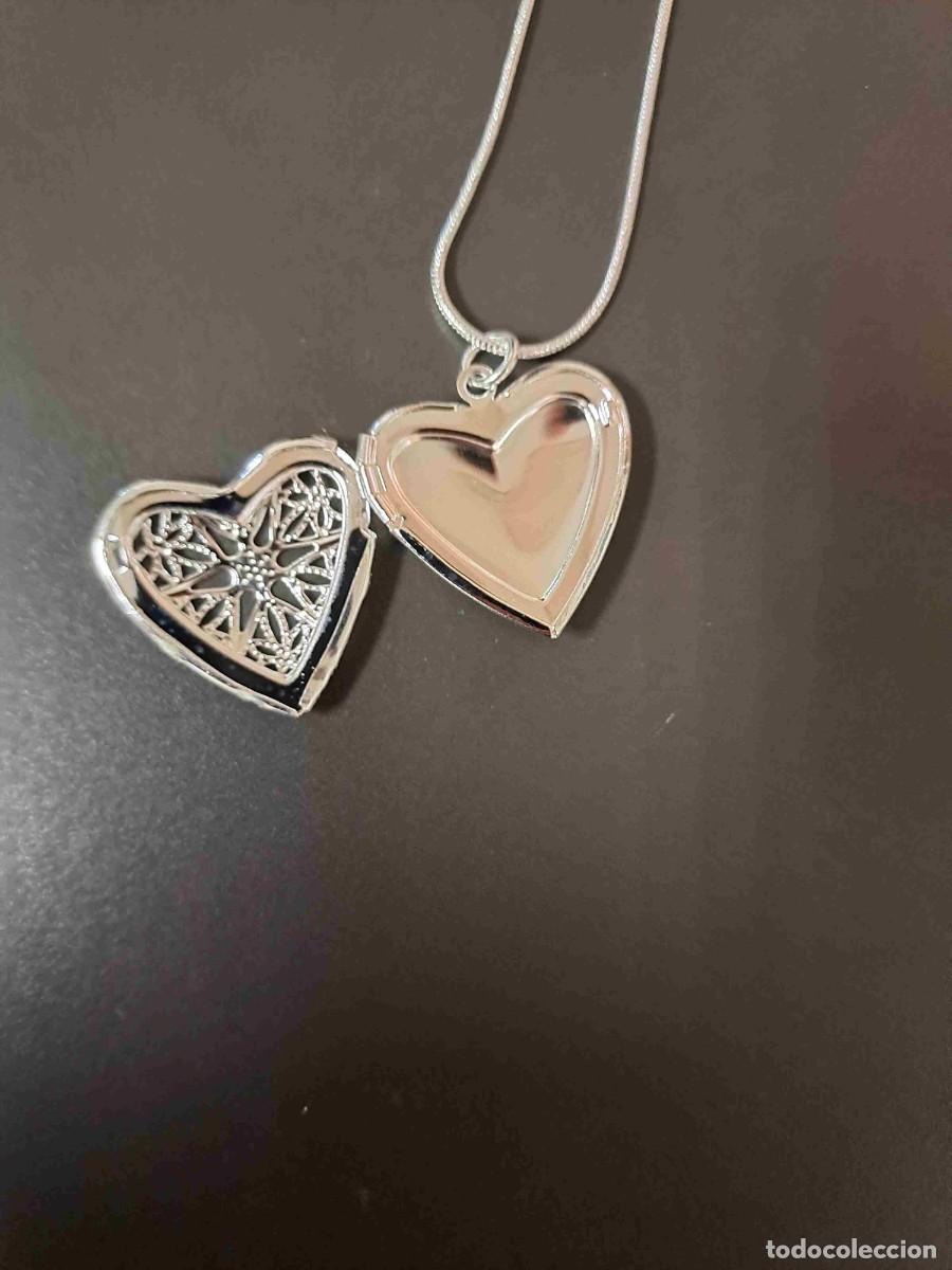 Joyeria: Colgante de coraz&oacute;n con apertura, nuevo - Foto 2