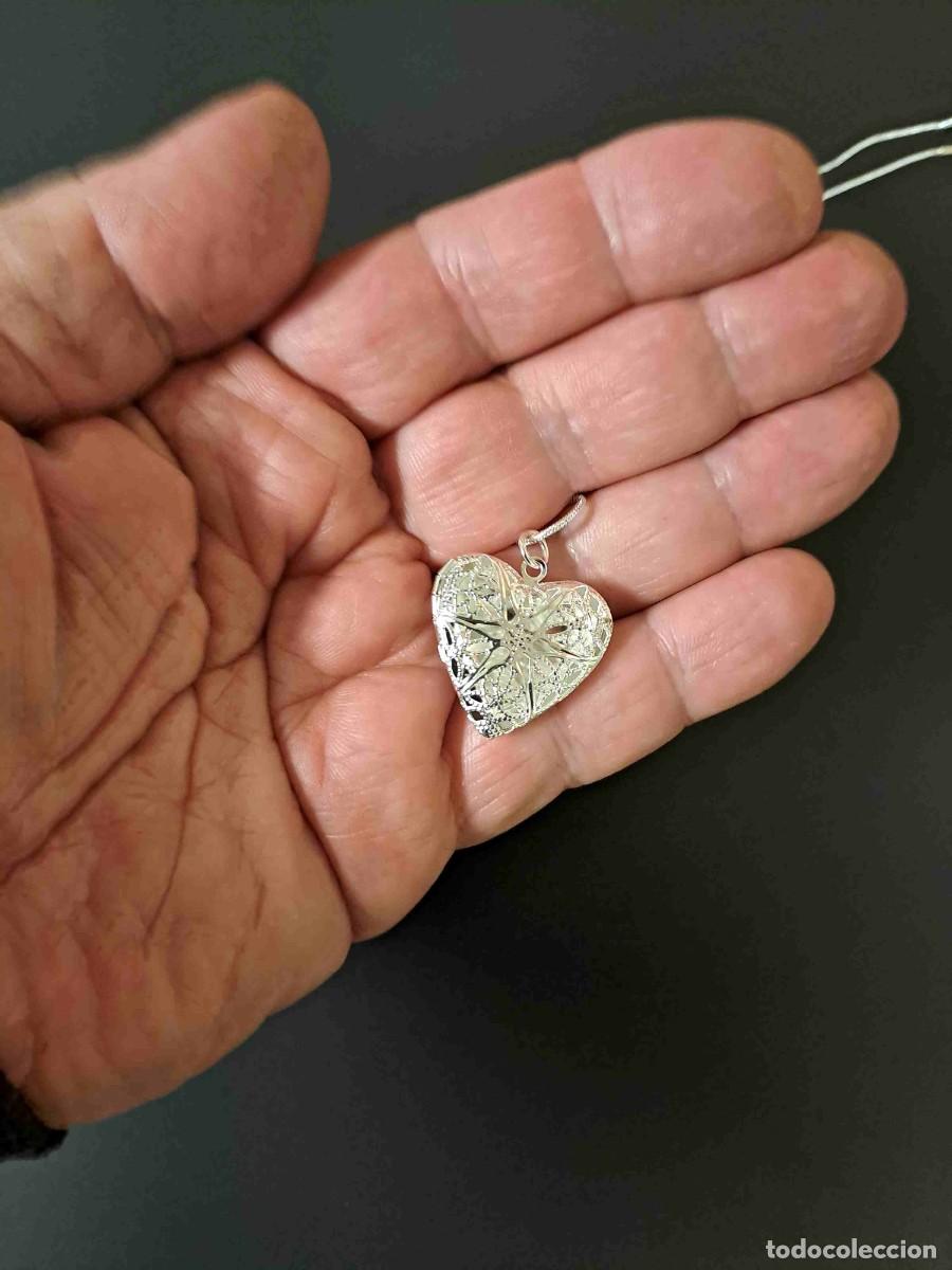 Joyeria: Colgante de coraz&oacute;n con apertura, nuevo - Foto 5
