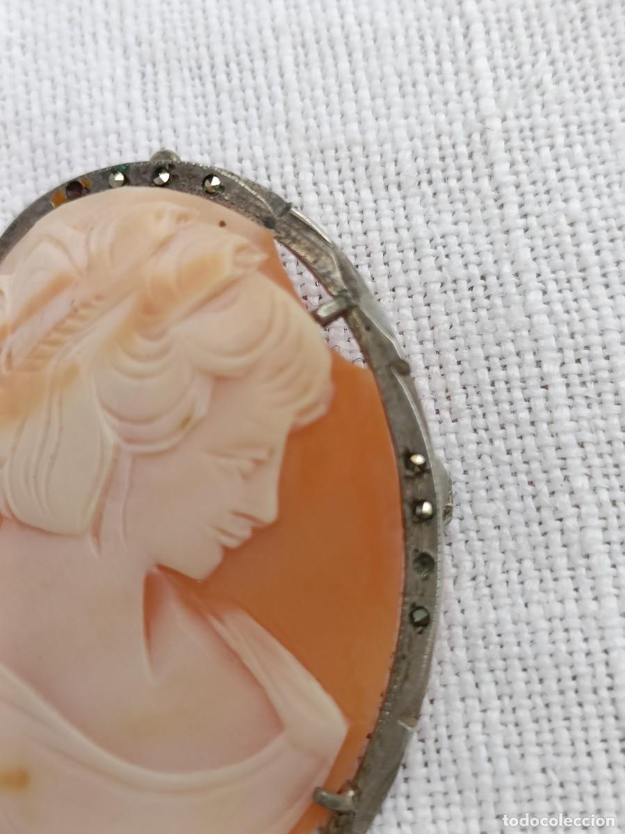 Joyeria: Antiguo camafeo de concha - Foto 4
