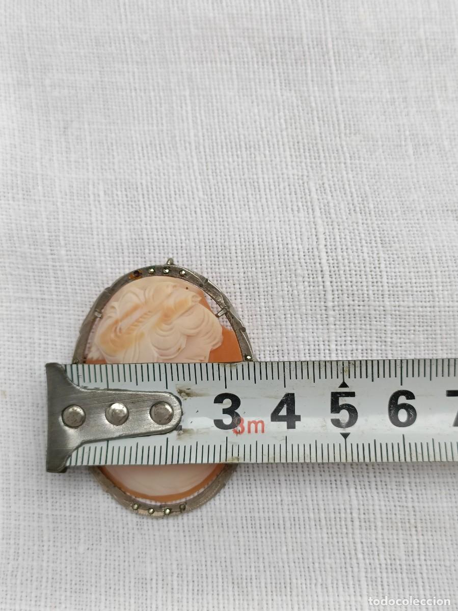 Joyeria: Antiguo camafeo de concha - Foto 8