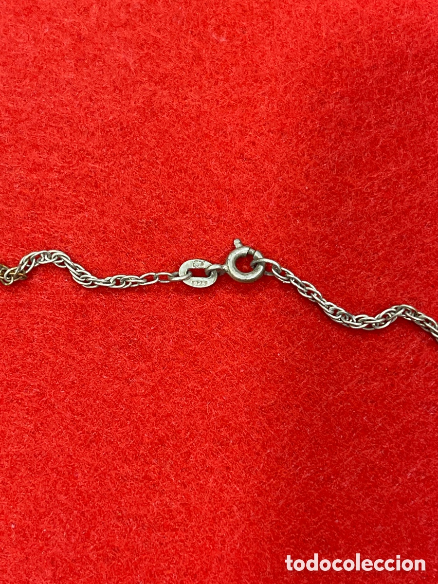 Joyeria: Cadena en plata de ley contrastada, tipo cord&oacute;n. - Foto 3