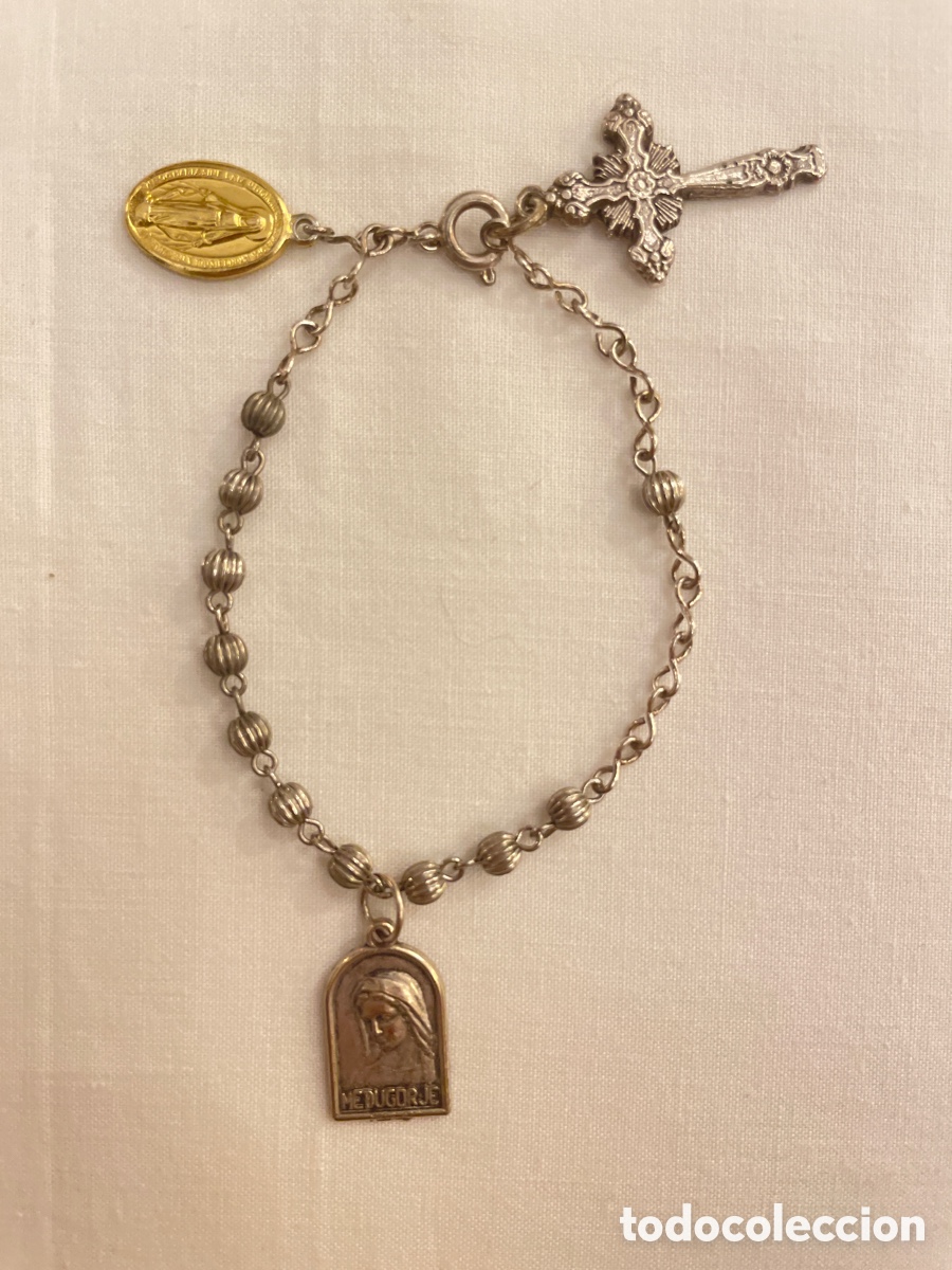 Joyeria: Pulsera de plata con 3 colgante. - Foto 2