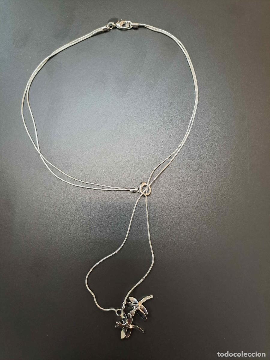 Joyeria: Colgante con 2 lib&eacute;lulas cadena 45 cm nuevo - Foto 6