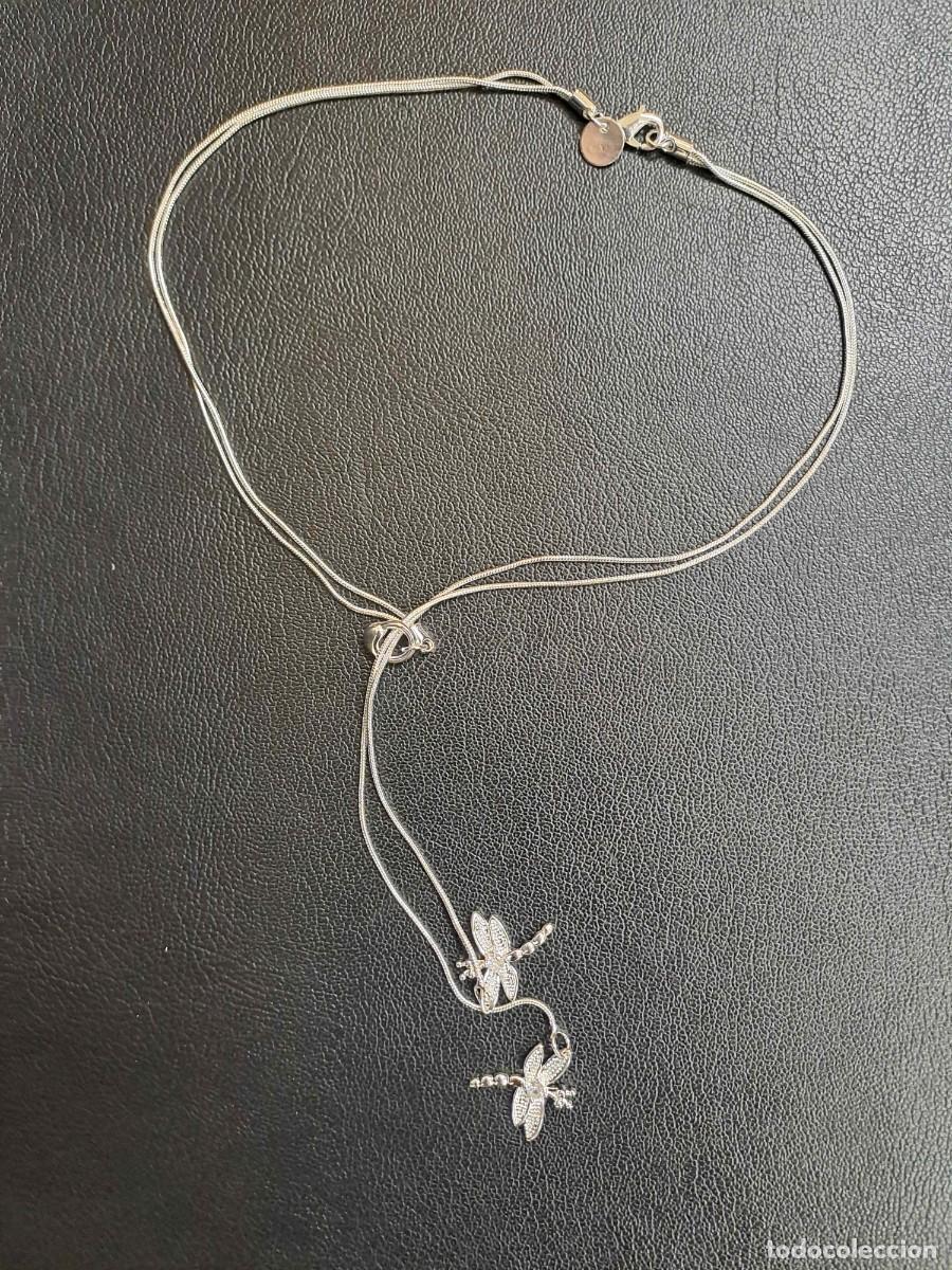 Joyeria: Colgante con 2 lib&eacute;lulas cadena 45 cm nuevo - Foto 8