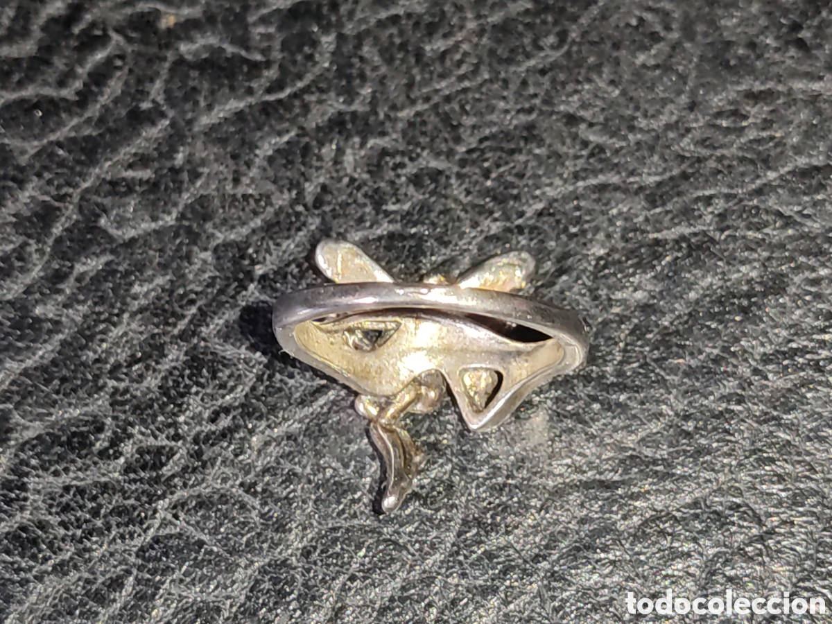 Joyeria: Anillo ninfa metal plateado. - Foto 3