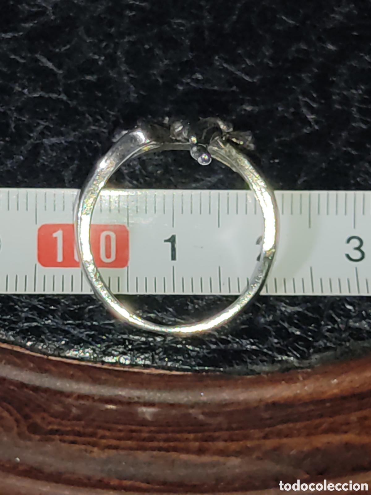 Joyeria: Anillo ninfa metal plateado. - Foto 4