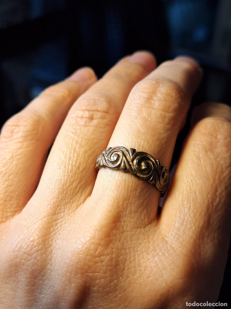 Joyeria: Anillo plata maciza vintage 1990 - Foto 1