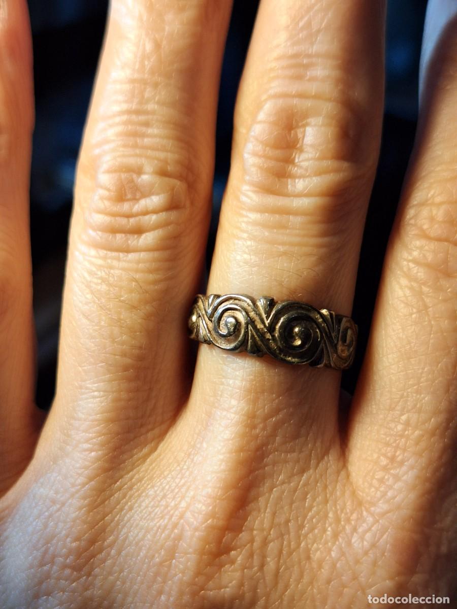 Joyeria: Anillo plata maciza vintage 1990 - Foto 2