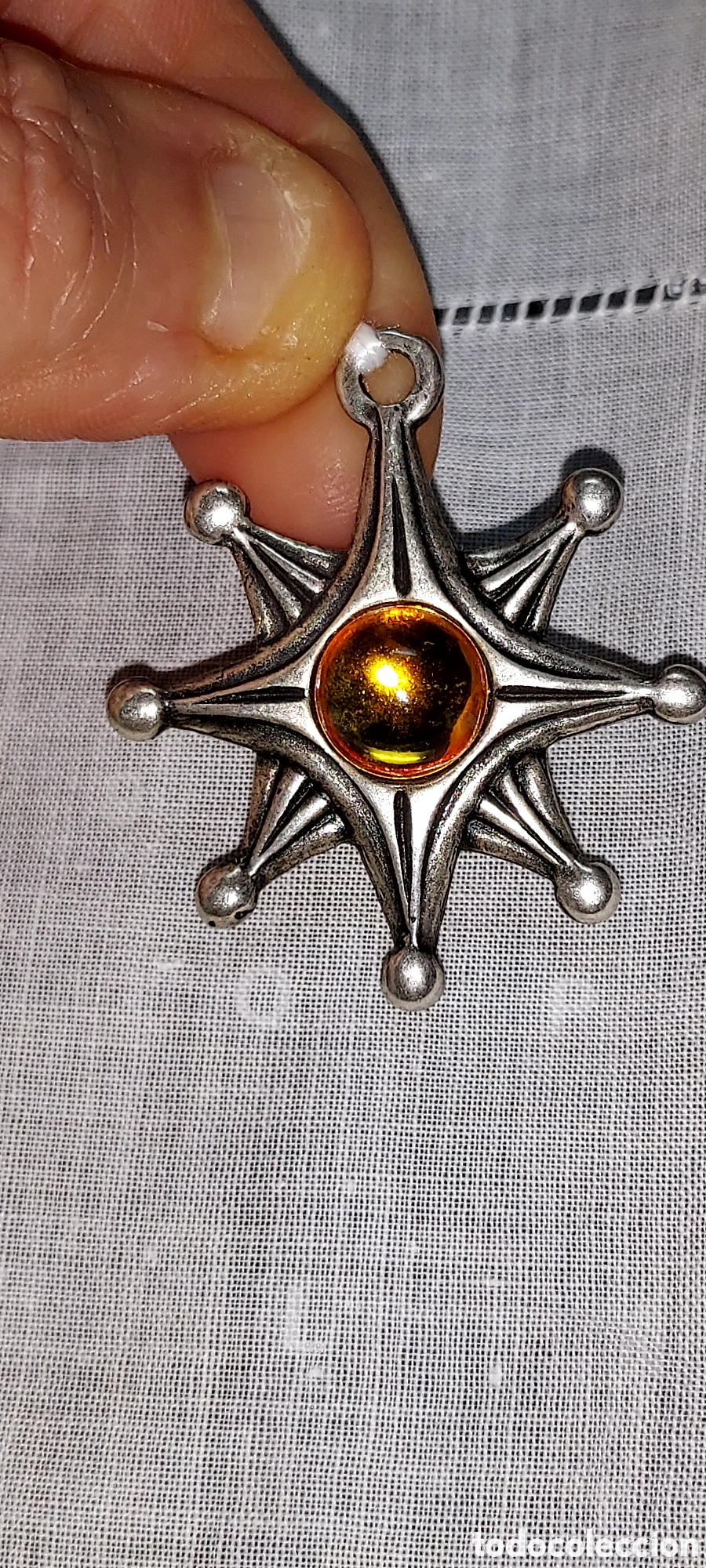 Joyeria: COLGANTE DE PLATA CON SOL - Foto 1