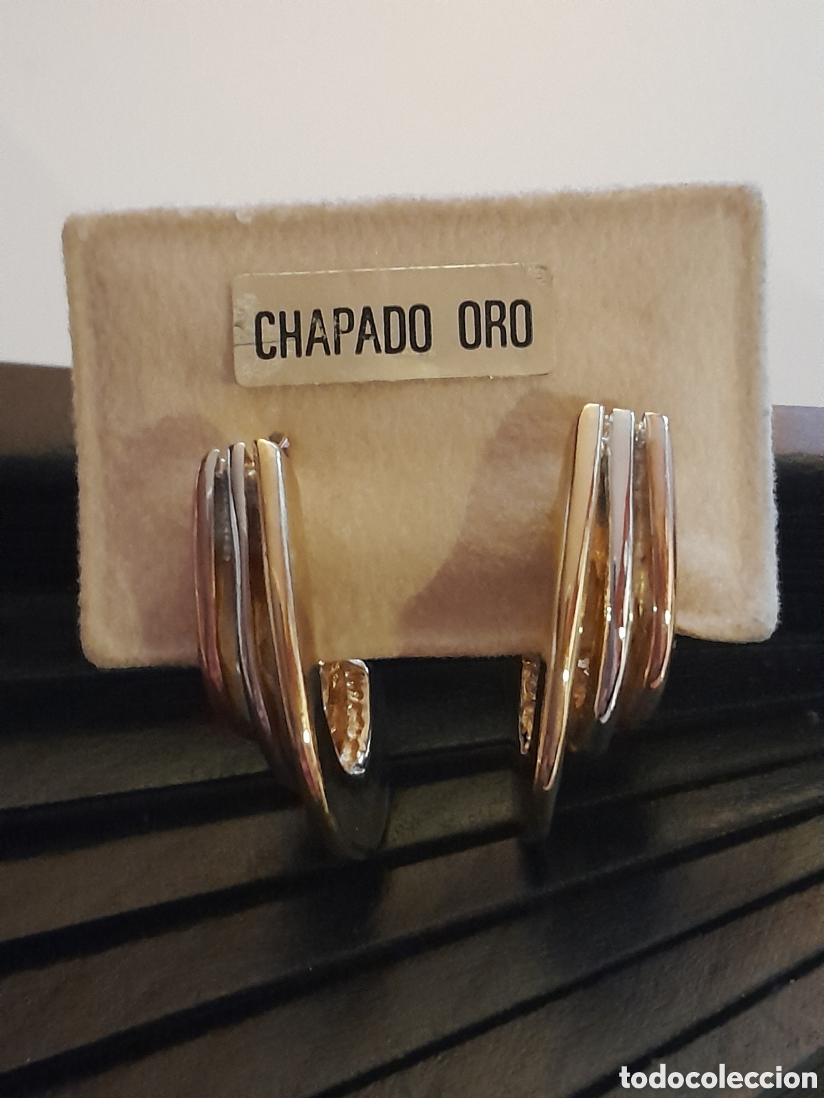 Joyeria: PENDIENTES TRICOLOR. CIERRE OMEGA - Foto 5