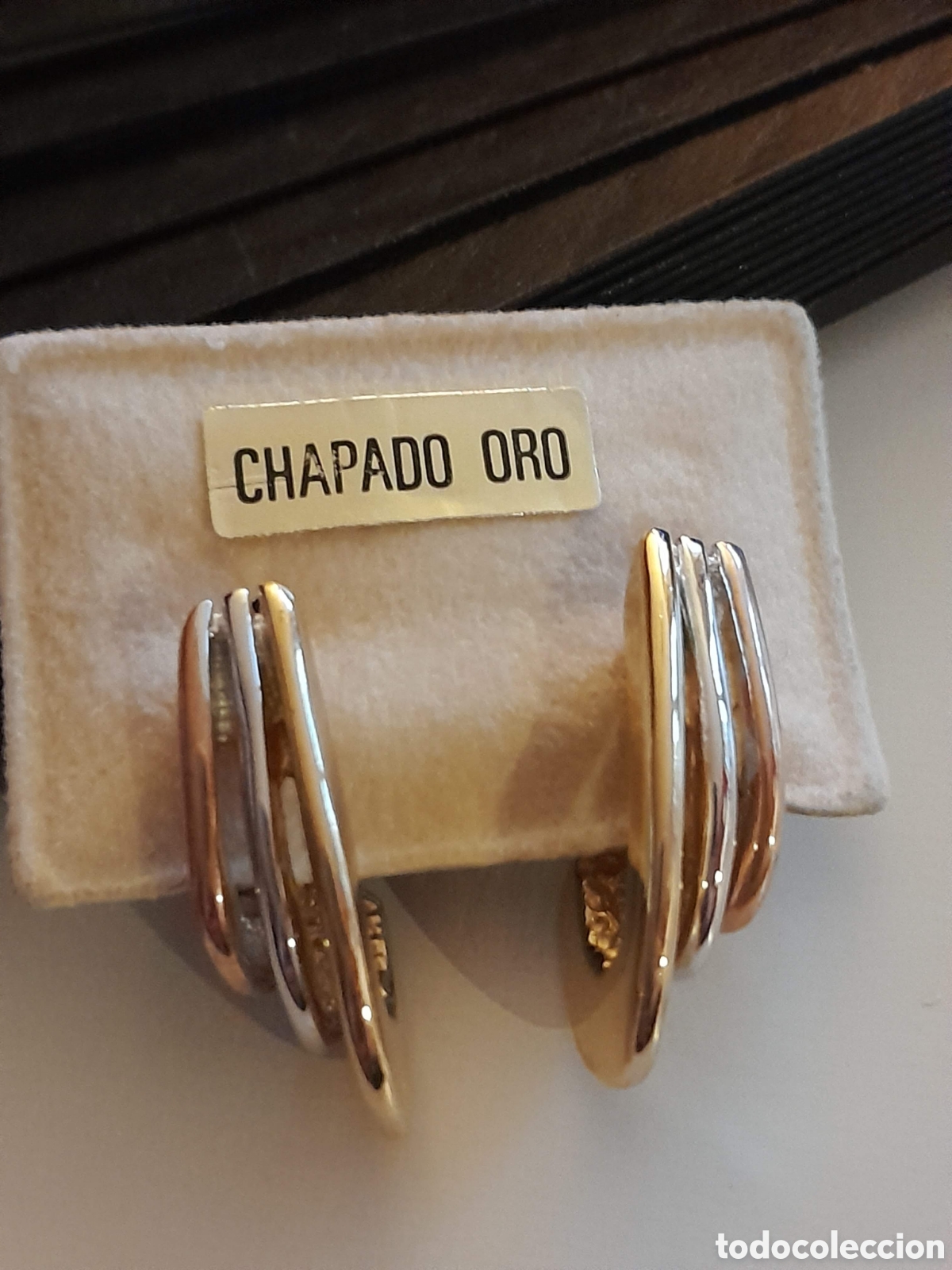 Joyeria: PENDIENTES TRICOLOR. CIERRE OMEGA - Foto 6