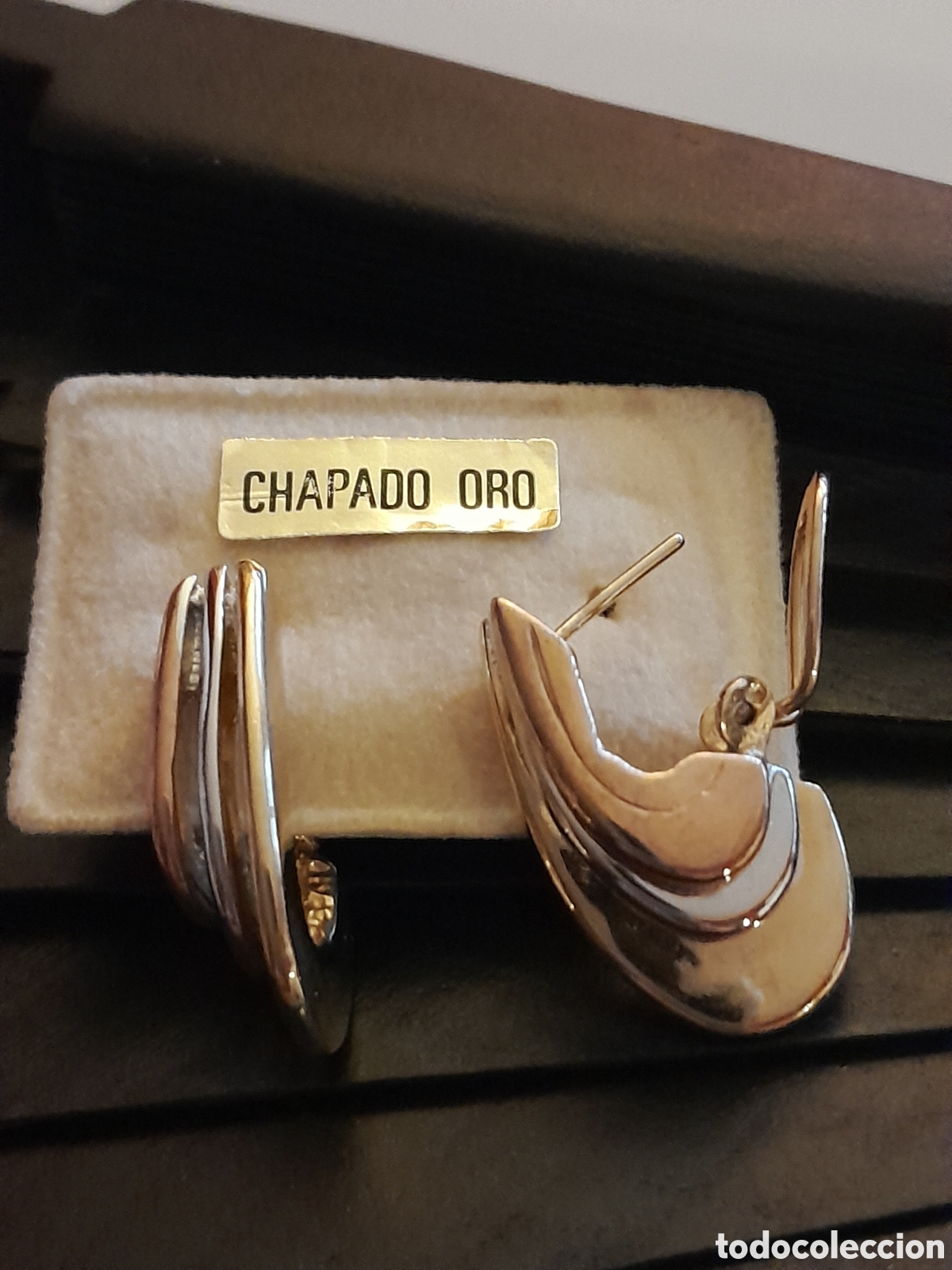 Joyeria: PENDIENTES TRICOLOR. CIERRE OMEGA - Foto 7