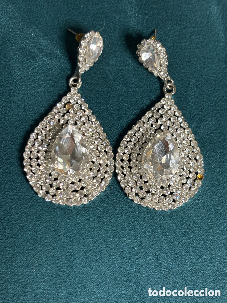 Joyeria: Pendientes de strass de bisuter&iacute;a - Foto 3