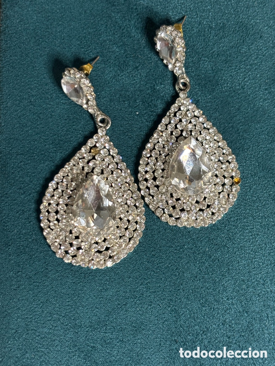 Joyeria: Pendientes de strass de bisuter&iacute;a - Foto 1