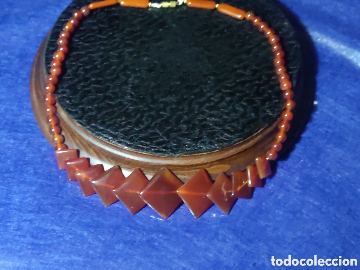 Joyeria: Collar de Carneola & Cuarzo.Vintage. - Foto 1
