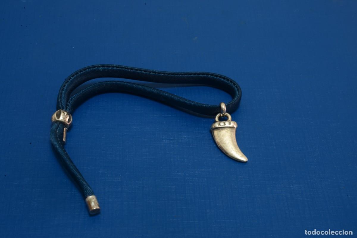 Joyeria: PULSERA VINTAGE CON COLMILLO DE PLATA - Foto 1