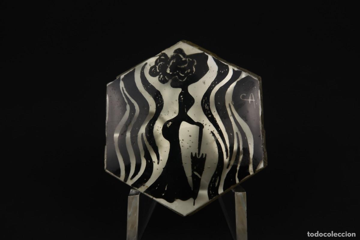 Joyeria: Antiguo Broche estilo Modernista - Foto 1