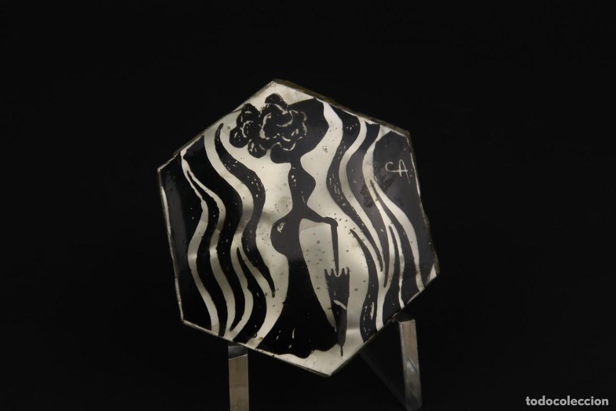 Joyeria: Antiguo Broche estilo Modernista - Foto 4
