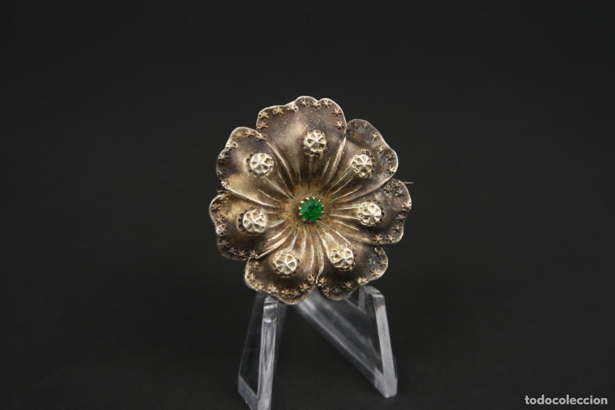Joyeria: Antiguo Broche Frances de Plata - Foto 4