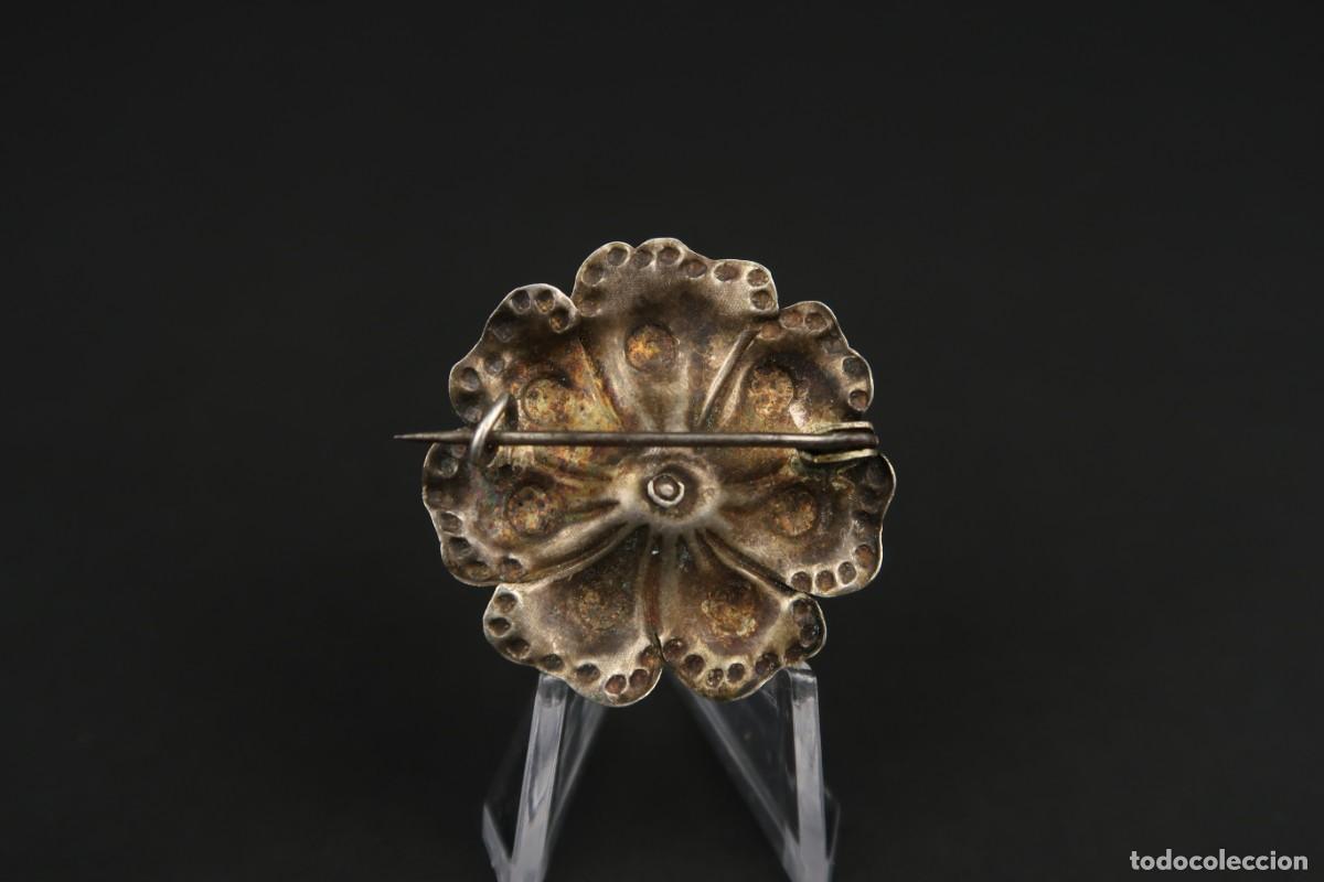 Joyeria: Antiguo Broche Frances de Plata - Foto 5