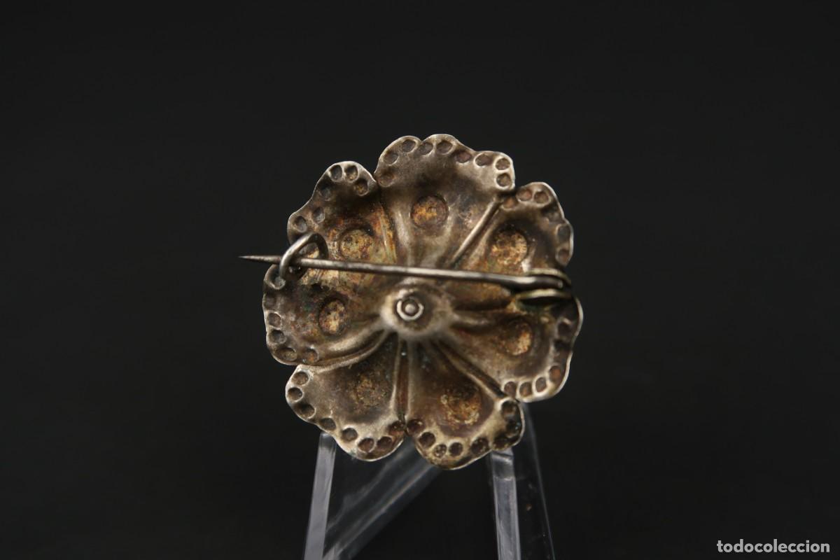Joyeria: Antiguo Broche Frances de Plata - Foto 6