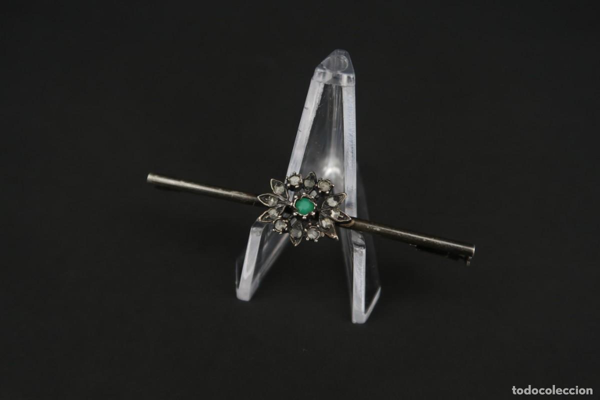 Joyeria: Antiguo Broche de Plata - Foto 2