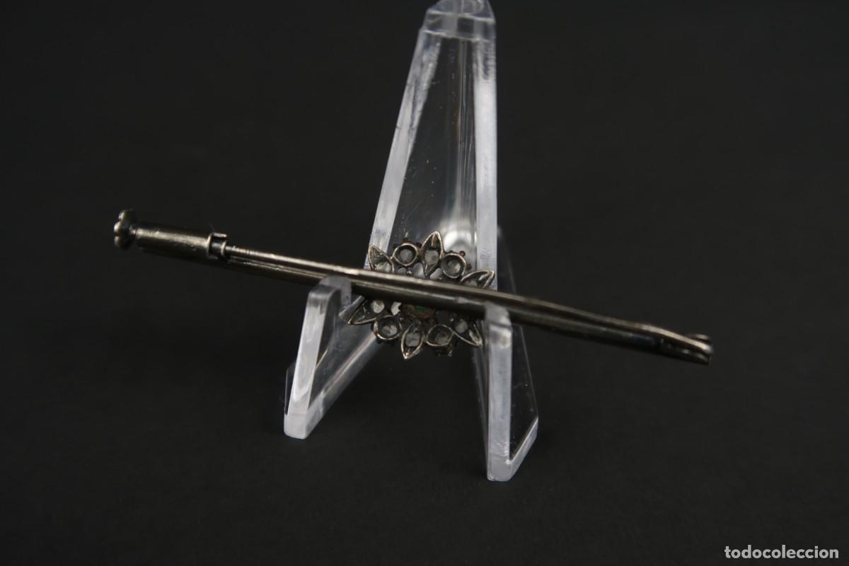 Joyeria: Antiguo Broche de Plata - Foto 6