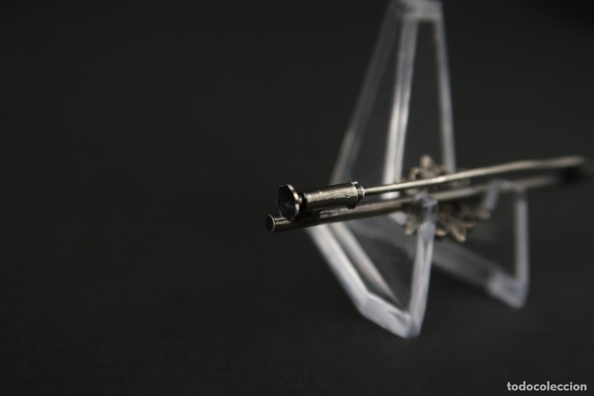 Joyeria: Antiguo Broche de Plata - Foto 8