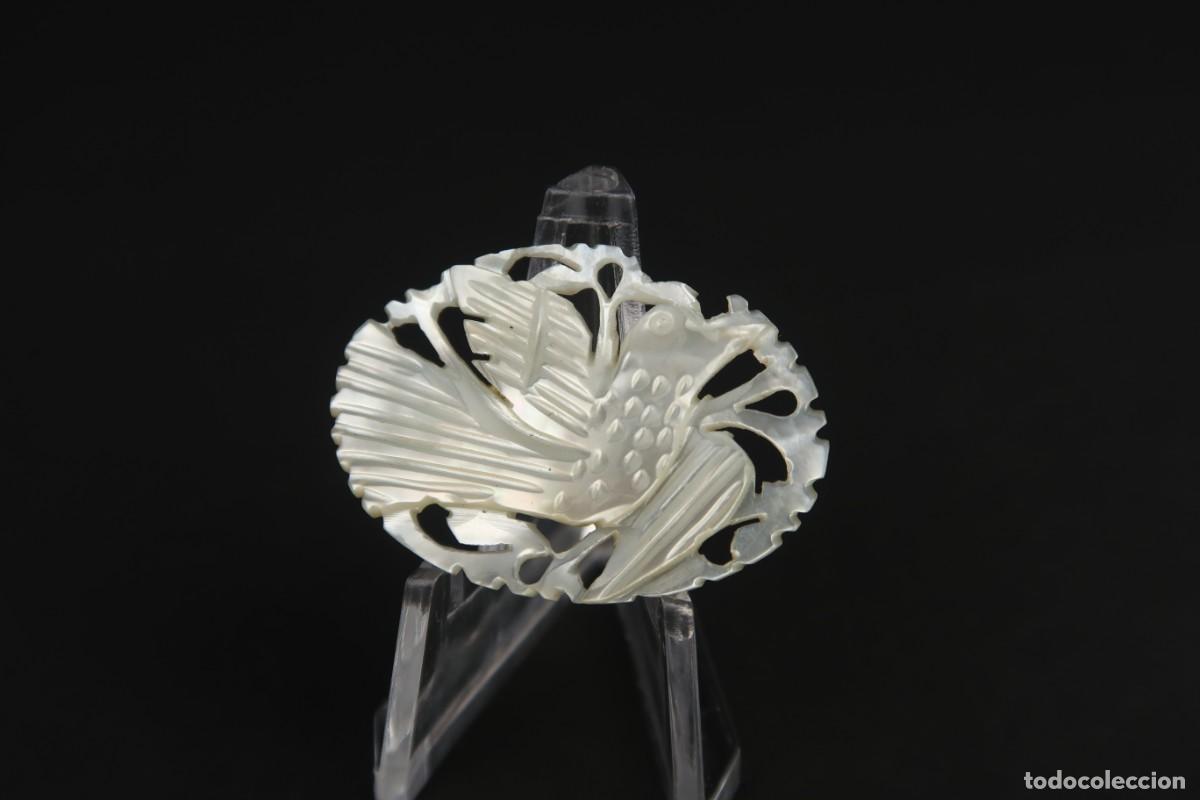 Joyeria: Antiguo Broche de N&aacute;car - Foto 2